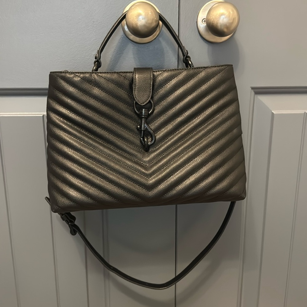 Black Quilted Handbag